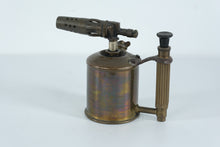 Load image into Gallery viewer, Brass Blowtorch by Sievert – 0.5L (1 Pint) Gasoline-Fired Torch with Ribbed Handle & Original Burner Assembly