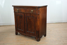 Load image into Gallery viewer, Antique Mahogany Wash Cabinet with Paneled Doors and Beaded Trim