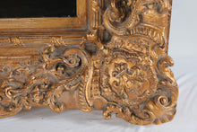 Load image into Gallery viewer, Vintage Floral Still Life Oil Painting Ornate Gold Frame ELBECO Canvas 45x56