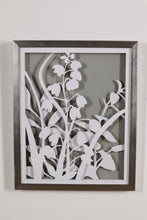 Load image into Gallery viewer, Floral Shadow Box Art