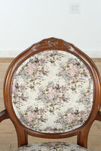 Load image into Gallery viewer, Victorian-Style Floral Bergère Arm Chair – Immaculate Condition