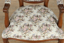 Load image into Gallery viewer, Victorian-Style Floral Bergère Arm Chair – Immaculate Condition