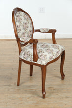 Load image into Gallery viewer, Victorian-Style Floral Bergère Arm Chair – Immaculate Condition