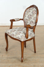 Load image into Gallery viewer, Victorian-Style Floral Bergère Arm Chair – Immaculate Condition
