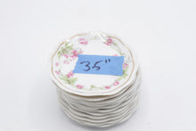 Load image into Gallery viewer, Crown Liara Bavaria China Pink Floral Gold Trim Dinnerware Set 66 Pieces
