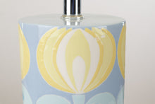 Load image into Gallery viewer, Jill Rosenwald Cylinder Stemmed Floral Lamp