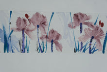 Load image into Gallery viewer, Daniel Nitz Signed Abstract Floral Watercolor Framed Art 41 x 33