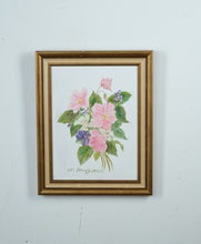 Load image into Gallery viewer, “Flowers on Board” Original Floral Oil Painting by Maude Ferguson