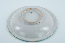 Load image into Gallery viewer, Fes Naji Moroccan Hand-Painted Ceramic Wall Bowl – 14" Round – Footed & Signed