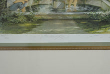 Load image into Gallery viewer, Fountain of Love by Trisha Romance – Limited Edition Signed & Numbered Print (747/950) w/ COA – 25" x 22" Framed Fine Art