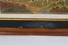 Load image into Gallery viewer, J F Herring Breaking Cover Fox Hunting Scene Vintage Framed Print