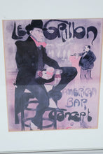Load image into Gallery viewer, Framed Jacques Villon Le Grillon American Bar 1899 Art Nouveau Poster Reproduction
