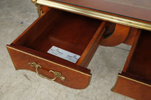Load image into Gallery viewer, Rozzoni Mobili d'Arte Italian Louis XV Bureau Plat Writing Desk with Ormolu Mounts