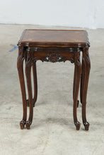 Load image into Gallery viewer, Pair of French Provincial Style Inlaid Nesting Tables
