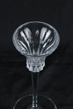 Load image into Gallery viewer, Ceska Bohemian Crystal Candlestick Holder 8.5 Inch Signed