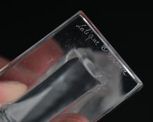 Load image into Gallery viewer, Lalique France “Spotted Deer Grazing” Frosted Crystal Figurine