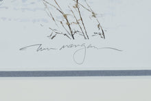 Load image into Gallery viewer, William Mangum Signed Print – “Frosty’s Friend” Framed Winter Snowman Scene (Personalized)