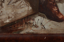 Load image into Gallery viewer, Garcons En Attente - Painting on 1968 French Newspaper