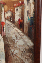 Load image into Gallery viewer, Garcons En Attente - Painting on 1968 French Newspaper