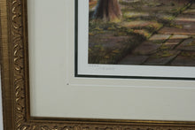 Load image into Gallery viewer, Garden Angel by Trisha Romance – Limited Edition Signed & Numbered Print (5544/15000) w/ COA – 30" x 32.5" Framed Fine Art