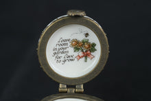 Load image into Gallery viewer, Boyds Bears Porcelain Trinket Box Leave Room For Love To Grow Mini Hinged