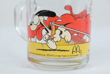Load image into Gallery viewer, Vintage McDonalds Garfield Odie Use Your Friends Wisely Glass Mug 1978