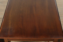 Load image into Gallery viewer, Vintage Mahogany Gate Leg Drop Leaf Dining Table - White Furniture Co