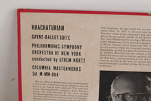 Load image into Gallery viewer, KHACHATURIAN Gayne Ballet Ste Efrem Kurtz 78 LPS Columbia MM664 1947 NY PHIL