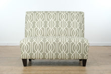 Load image into Gallery viewer, Geometric High Back Settee