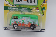 Load image into Gallery viewer, Matchbox Across America 50th Birthday Series – Georgia VW Panel Transporter (GA 004)