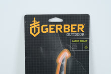 Load image into Gallery viewer, Gerber Gator Fillet Knife – 6" 440HC Stainless Steel Blade, Gator-Grip Handle, Sheath with Built-In Sharpener – Fishing & Outdoor Gear