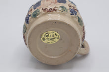 Load image into Gallery viewer, Foley and Robinson Western Germany Castle Relief Pottery Beer Stein Mug