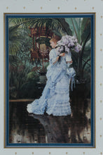 Load image into Gallery viewer, Tissot The Bunch of Lilacs Framed Art Print Edward Art Products 34x44