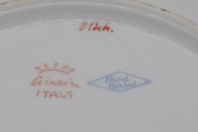 Load image into Gallery viewer, Richard Ginori Hand-Painted Floral Plate – Signed C. Donni, Italy
