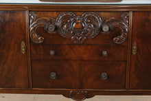 Load image into Gallery viewer, 19th Century English Mahogany Sideboard by Wylie and Lochhead Glasgow