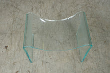 Load image into Gallery viewer, Laurel Fyfe 1980s Glass Wave Stool Sculptural Slumped Glass Postmodern