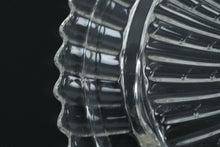 Load image into Gallery viewer, Pressed Crystal Serving Platter with Scalloped Edge – 11.5”