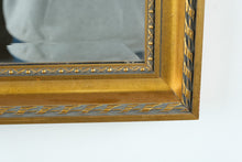 Load image into Gallery viewer, Gold Framed Beveled Wall Mirror 34 x 29 Rectangular