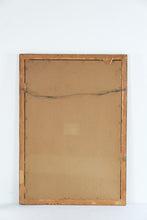 Load image into Gallery viewer, Vintage Gold Gilt Wood Wall Mirror 24 x 34 Ornate Rectangular Frame