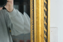 Load image into Gallery viewer, Gold Framed Beveled Wall Mirror 34 x 29 Rectangular
