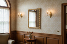 Load image into Gallery viewer, Antique Gilt Gesso Wall Mirror / Picture Frame – Ornate Victorian Style, 28” x 40”