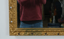 Load image into Gallery viewer, Antique Gilt Gesso Wall Mirror / Picture Frame – Ornate Victorian Style, 28” x 40”