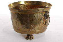 Load image into Gallery viewer, Gold Planter with Claw Feet