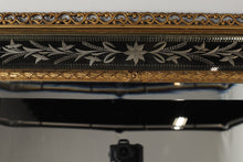 Load image into Gallery viewer, Ornate Metal Gold Mirror with Etching - 29" x 36"