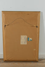 Load image into Gallery viewer, Golden Flowers Fashion Plate Mirror - 24" x 35"