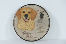 Load image into Gallery viewer, Golden Retriever 3D Wall Plaque – 11" Round Sculpted Dog Breed Art Sign, Scotland Origin Tribute