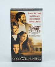 Load image into Gallery viewer, Good Will Hunting (1997) VHS – Robin Williams, Matt Damon, Ben Affleck