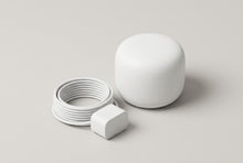 Load image into Gallery viewer, Google Nest Wifi Point H2E AC1200 Mesh WiFi Extender Smart Speaker White