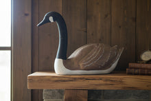 Load image into Gallery viewer, Hand Painted Canada Goose Decoy Folk Art Decor