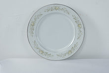Load image into Gallery viewer, Grace Fine China Rhapsody Japan 58 Piece Dinnerware Set Floral Platinum Trim